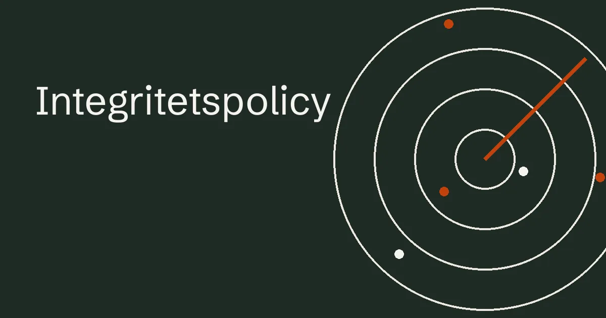 Integritetspolicy